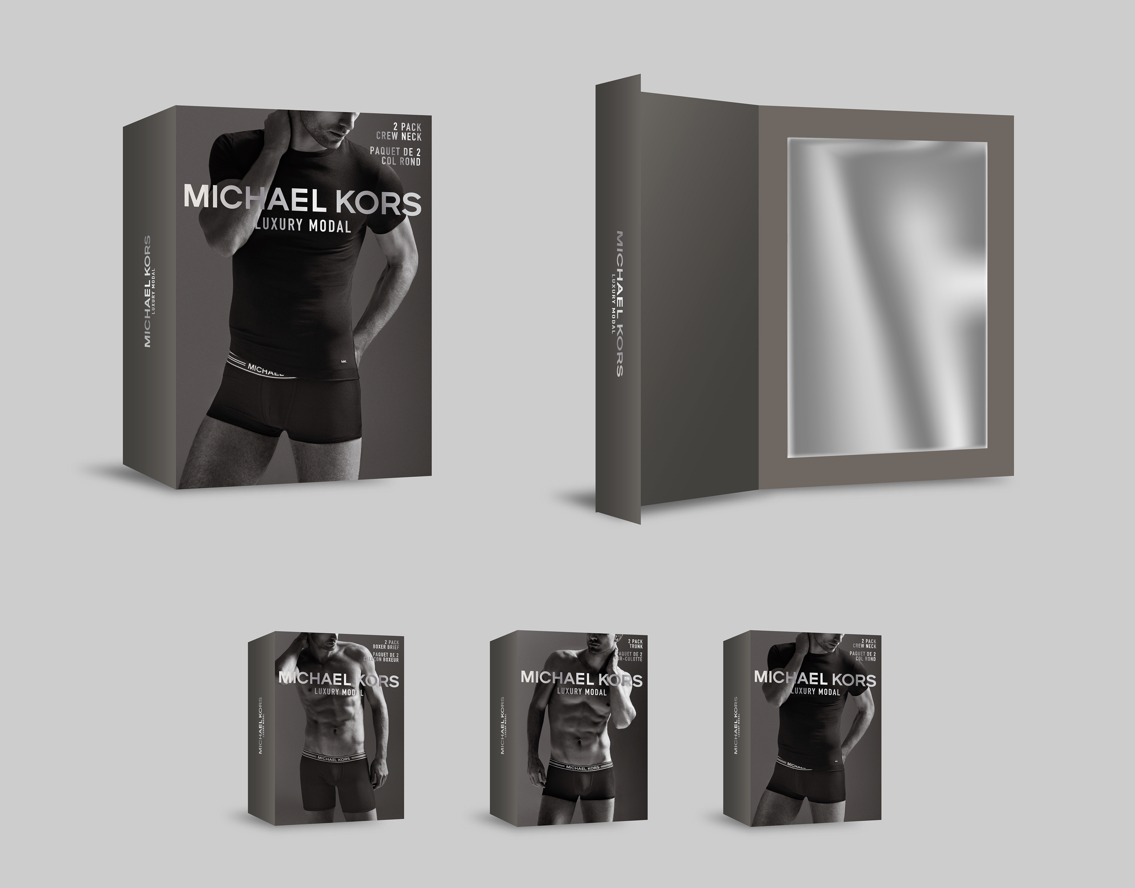Hviske Korridor slidbane Kristen Kobylarz - Michael Kors // Underwear Packaging Production
