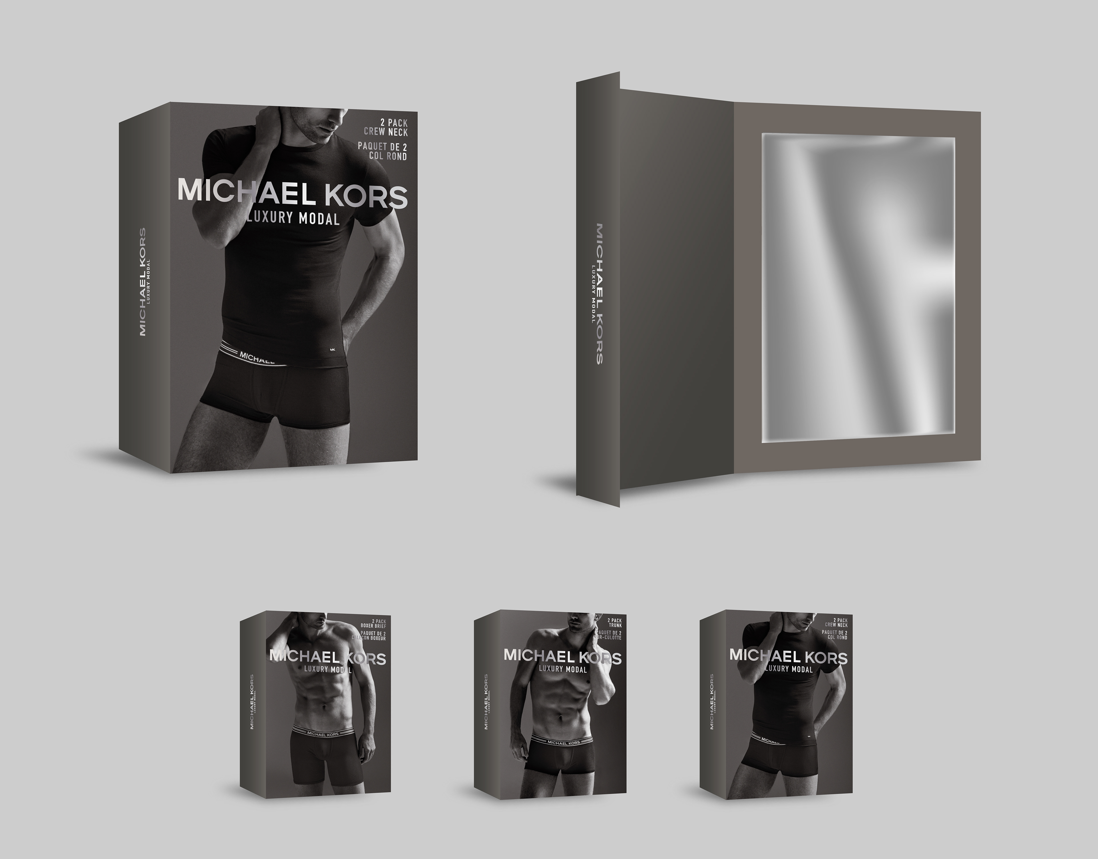 Michael Kors Men Underwear Packaging - WNW