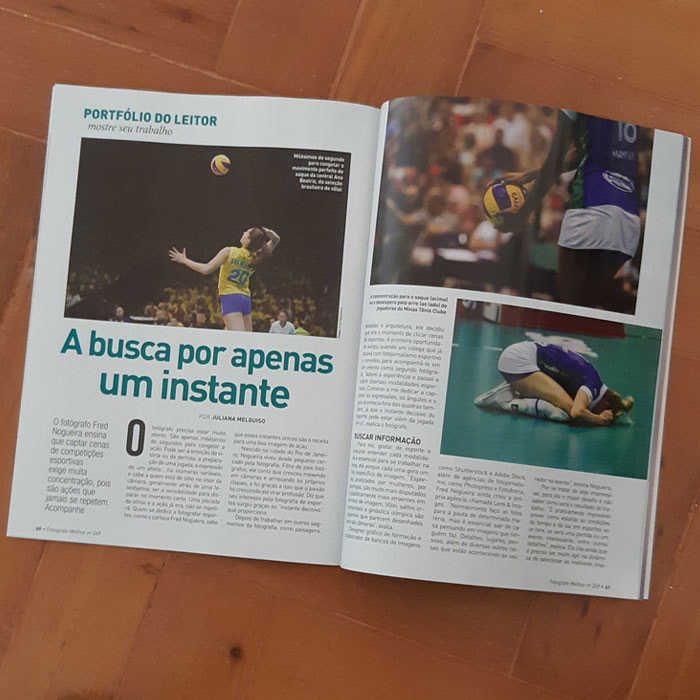Todas as fotos já publicadas em revistas, sites, redes sociais entre outras.