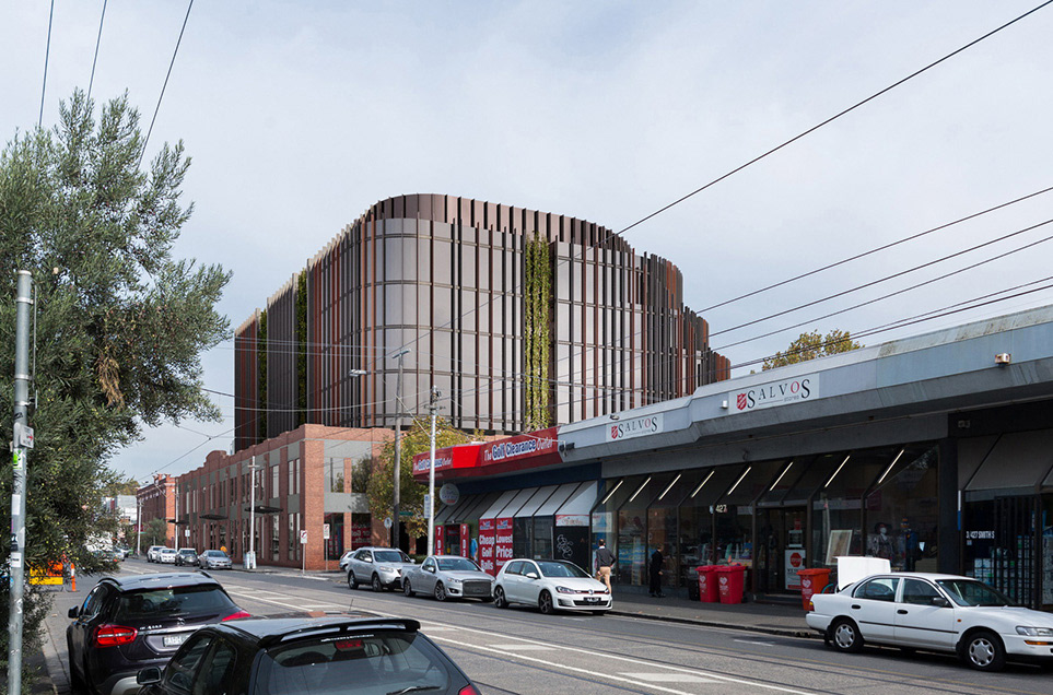 United Co co working spaces commercial office designed by Davey Architecture Studio Mimi Davey Architect
