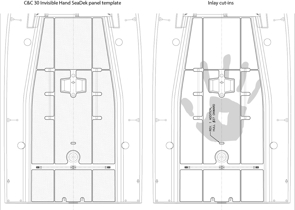 Regatta Boat Graphics SeaDek Cockpit Panels