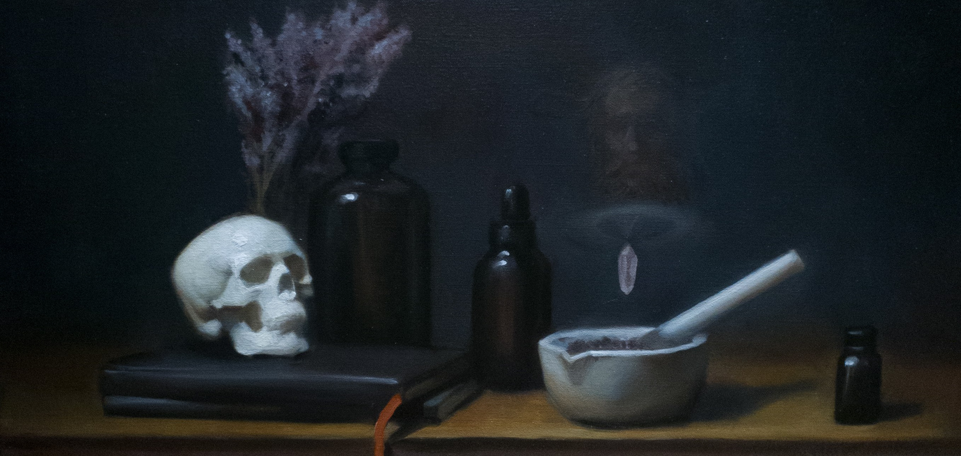 The Necromancer - 12x24" - Oil on Linen
