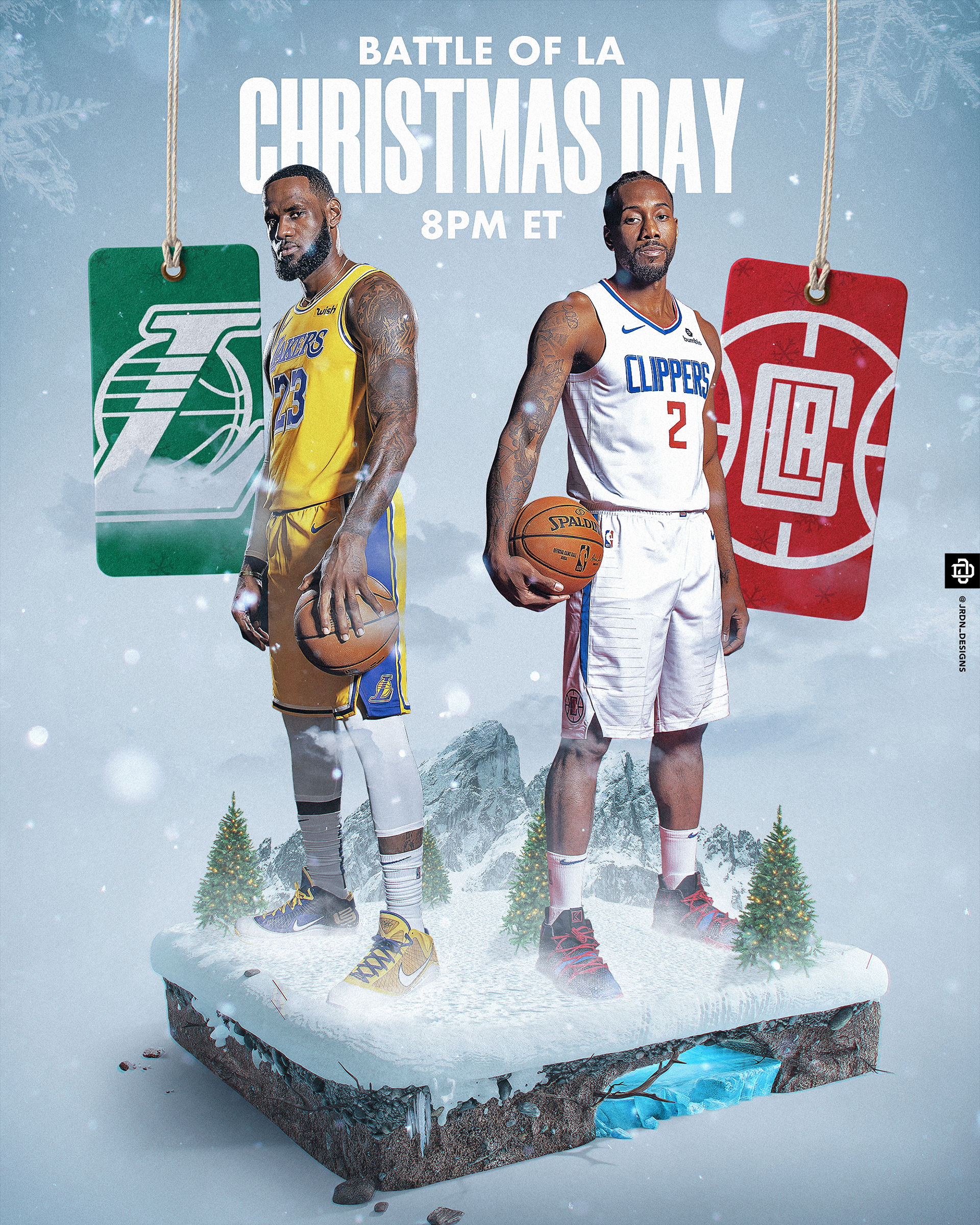 Jordan Fortin Belanger - 2018 NBA Christmas Day Jersey Concepts