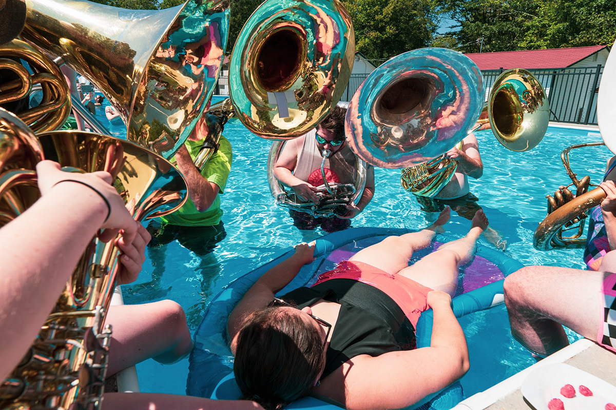 Ernie Williams Tuba Bath