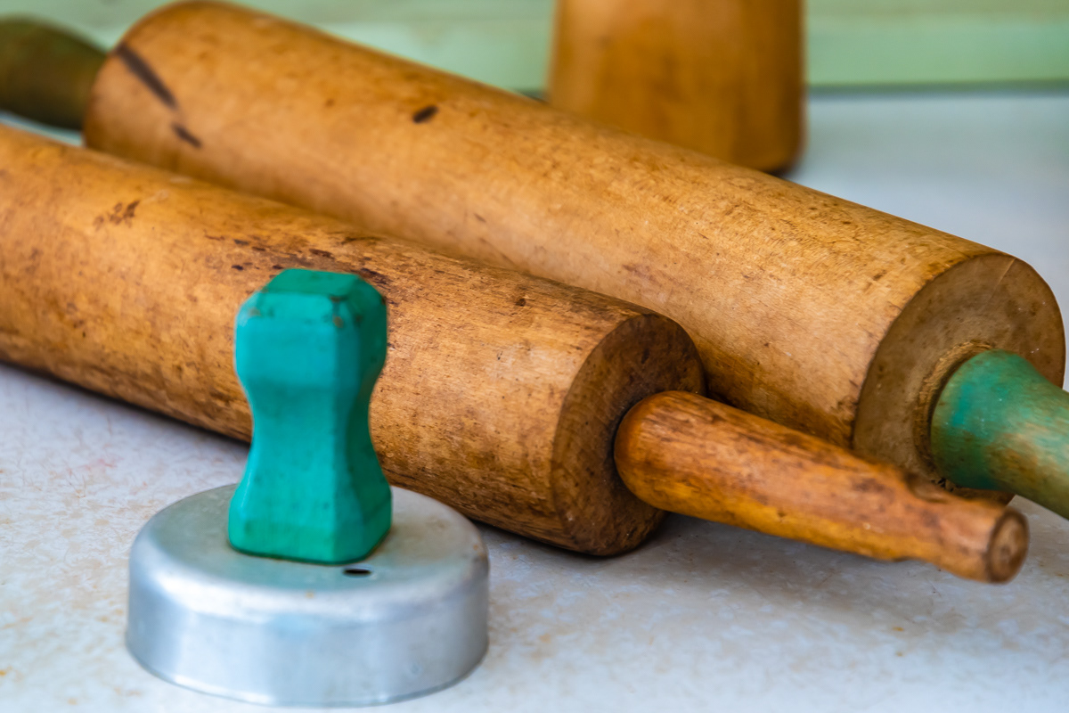 Rolling Pins and Biscuit Cutter 