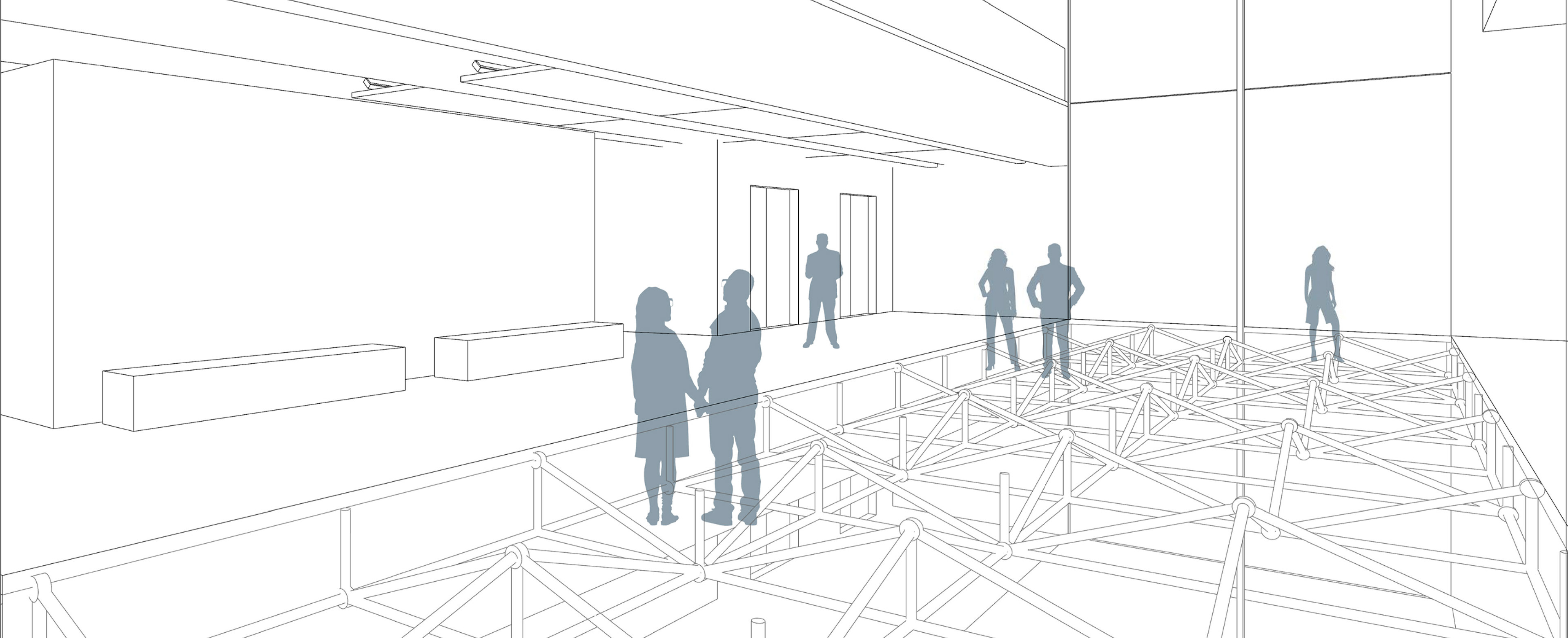 Circulation Space and Gallery Transition