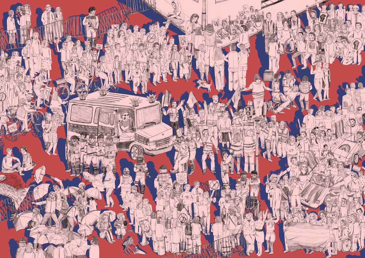 Rechtverblüffend, cover illustration, 2020