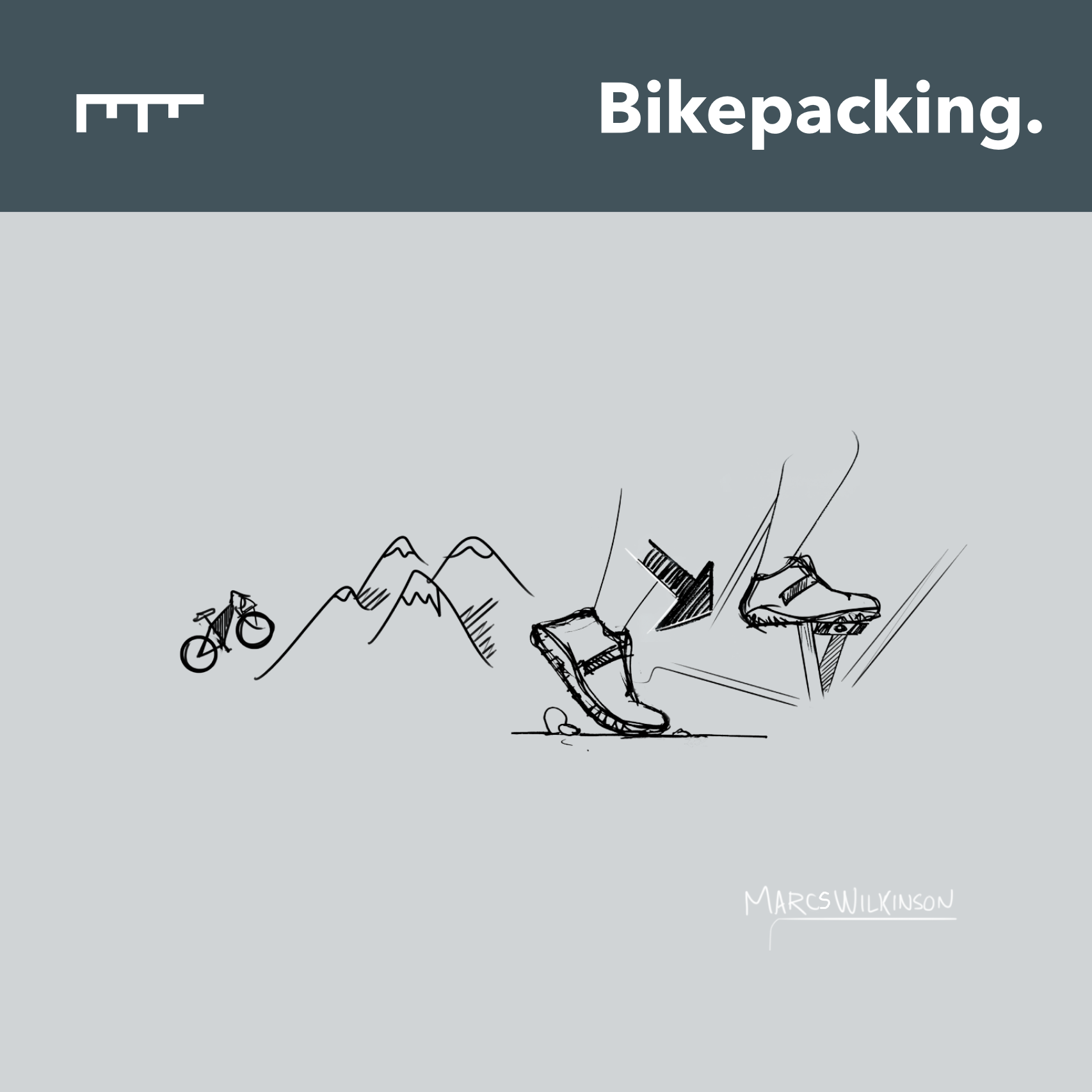 A shoe for bikepacking