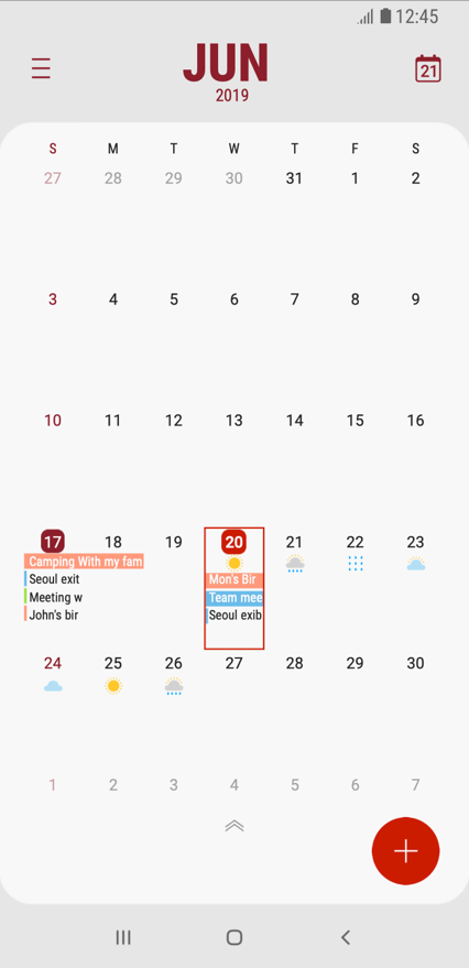 Calendar