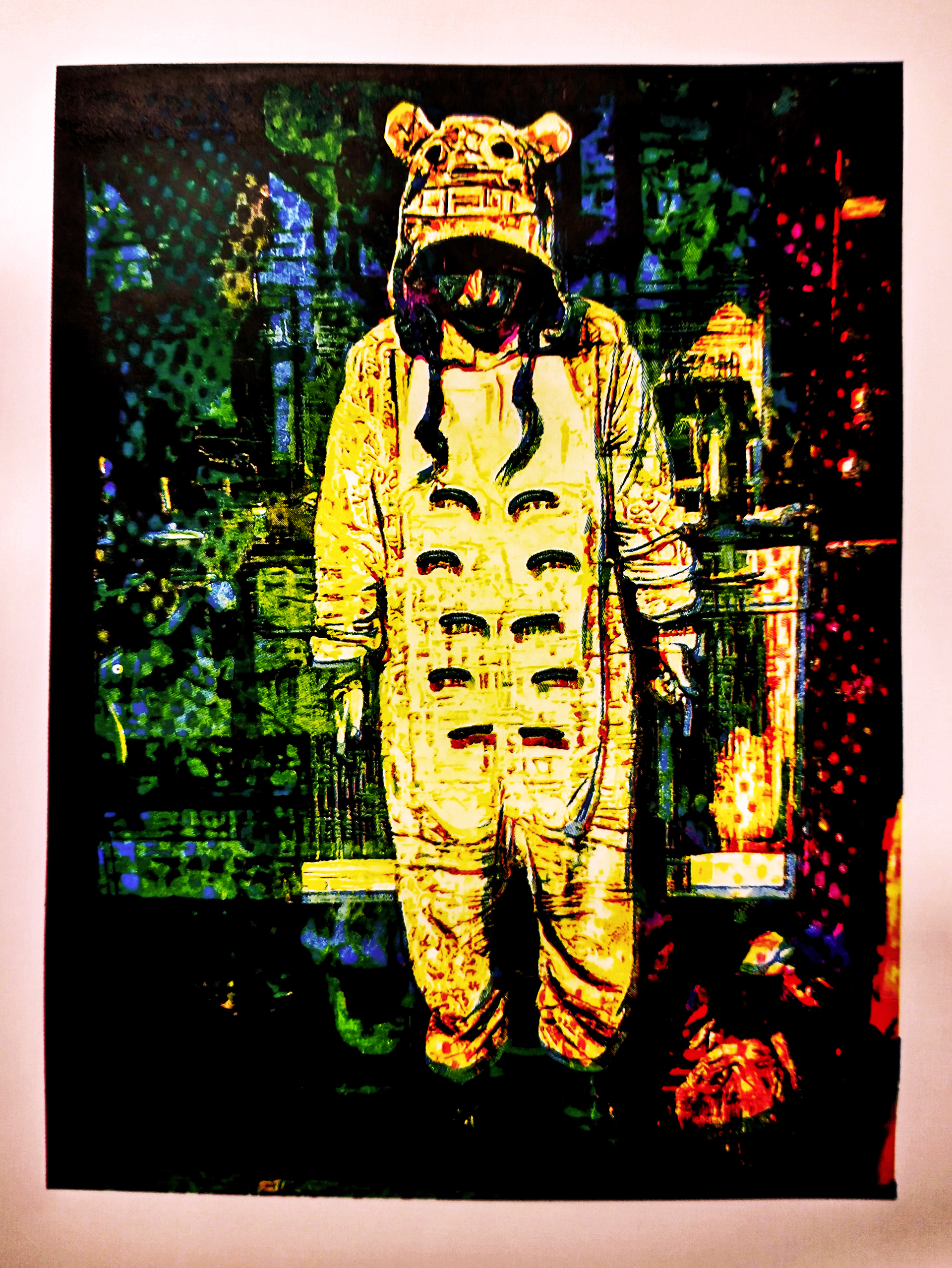 'Daughter of Toil' A3 Silkscreen print
