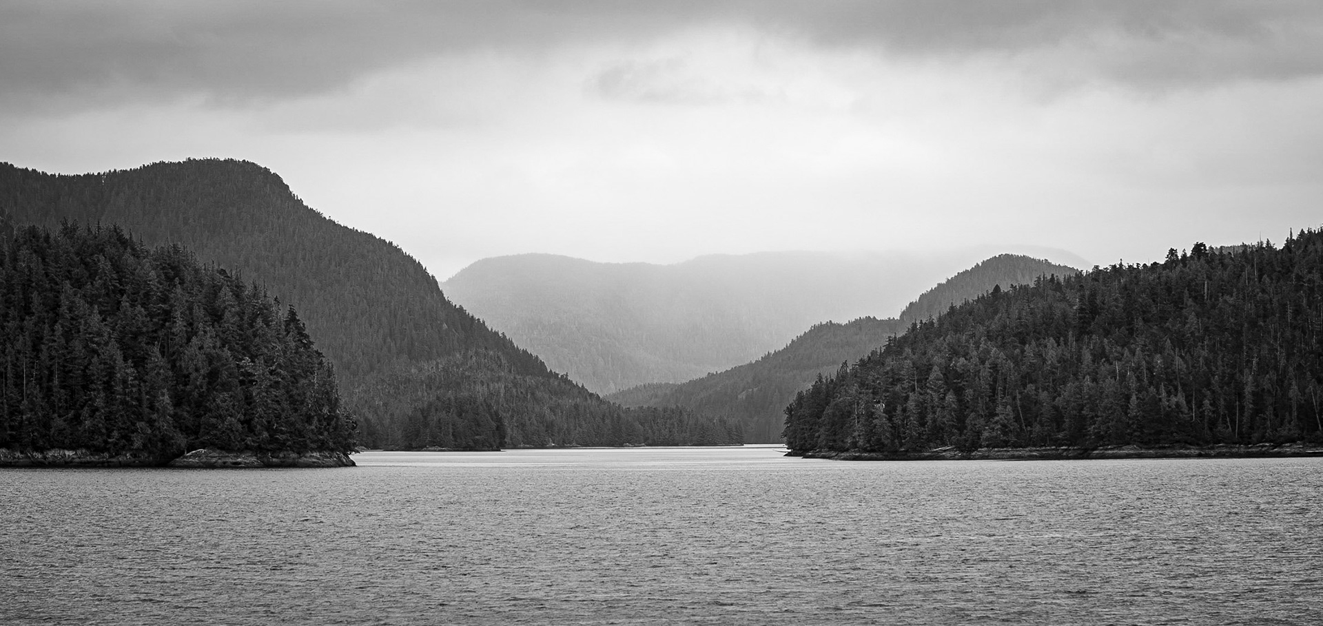 Inside Passage, north of Bella Bella, B.C.
