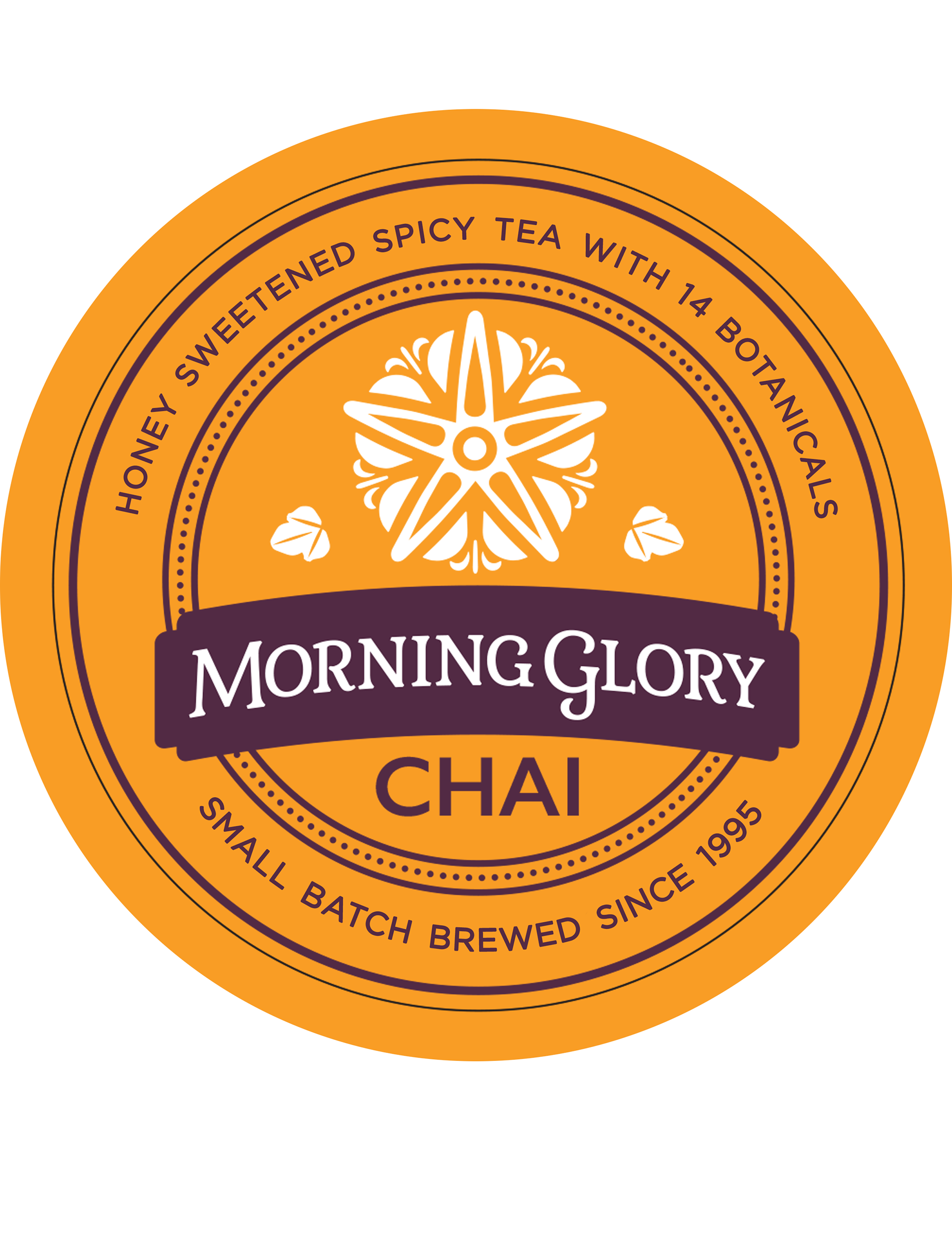 Morning Glory Chai sticker