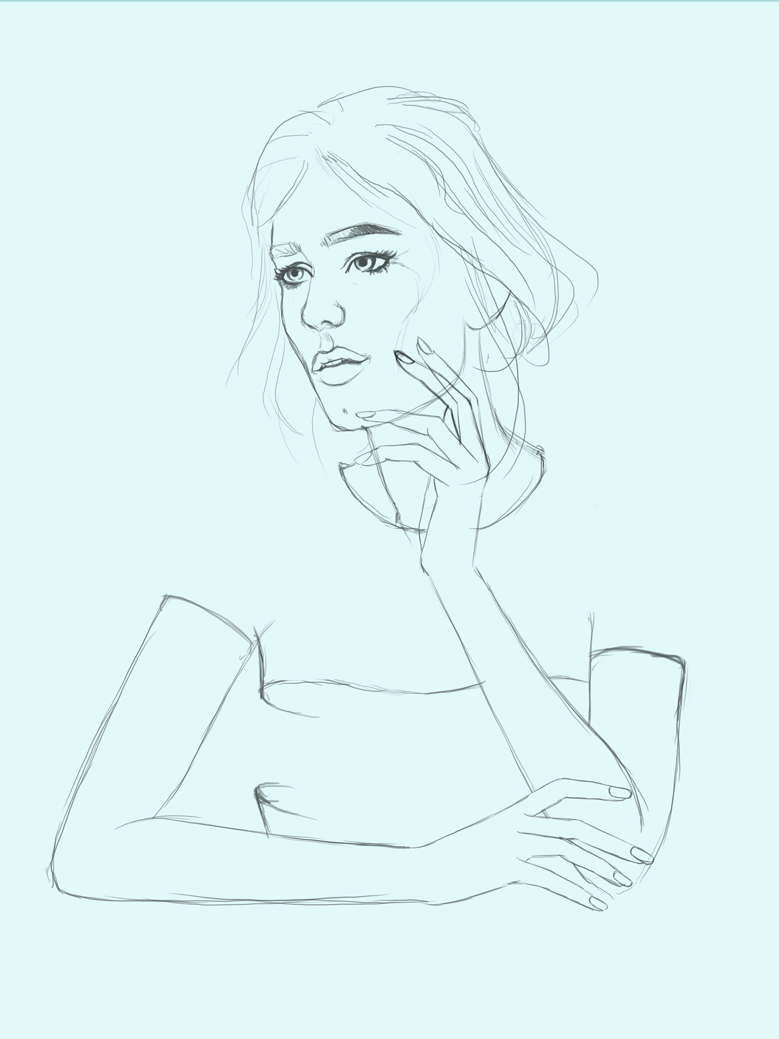 Reza Bassiri Illustration Mackenzie Davis Dreams La Reza Bassiri Illustration Mackenzie Davis Dreams La