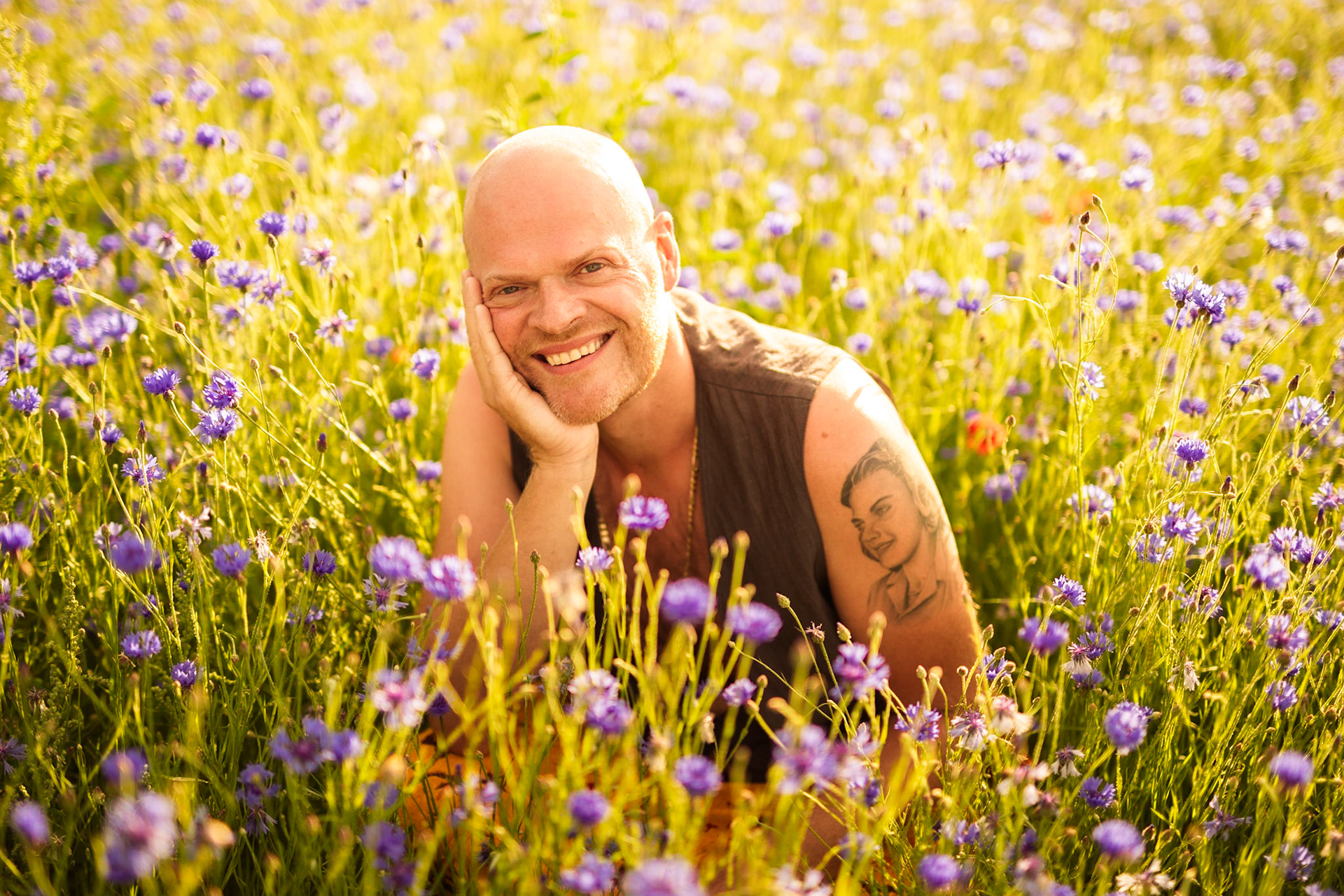 Portret Gert bloemenweide