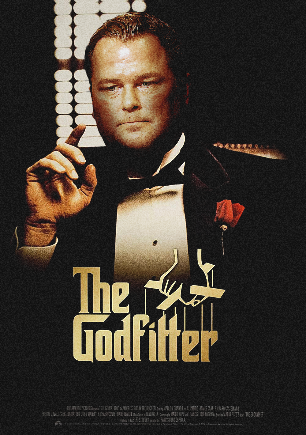 Inspired by GM Scott Fitterer's multiple trades, this "Godfather"-themed graphic shows his ability to make offers no one can refuse. The graphic was ultimately not used.