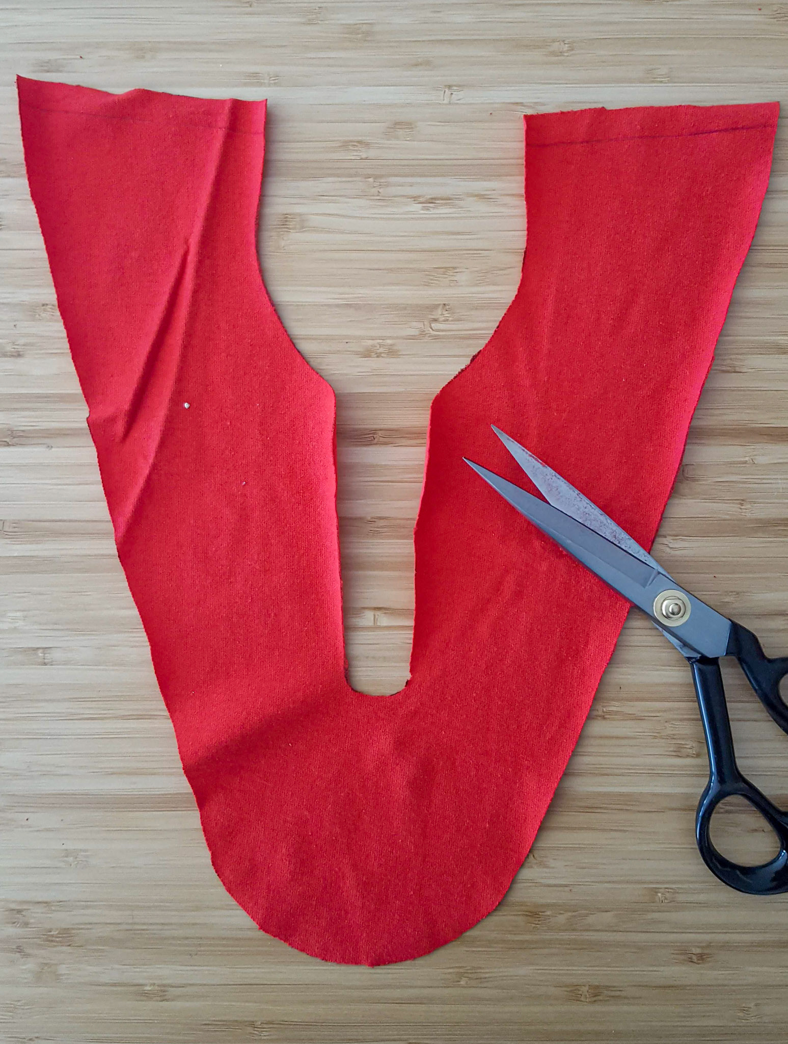 Fabric mock up