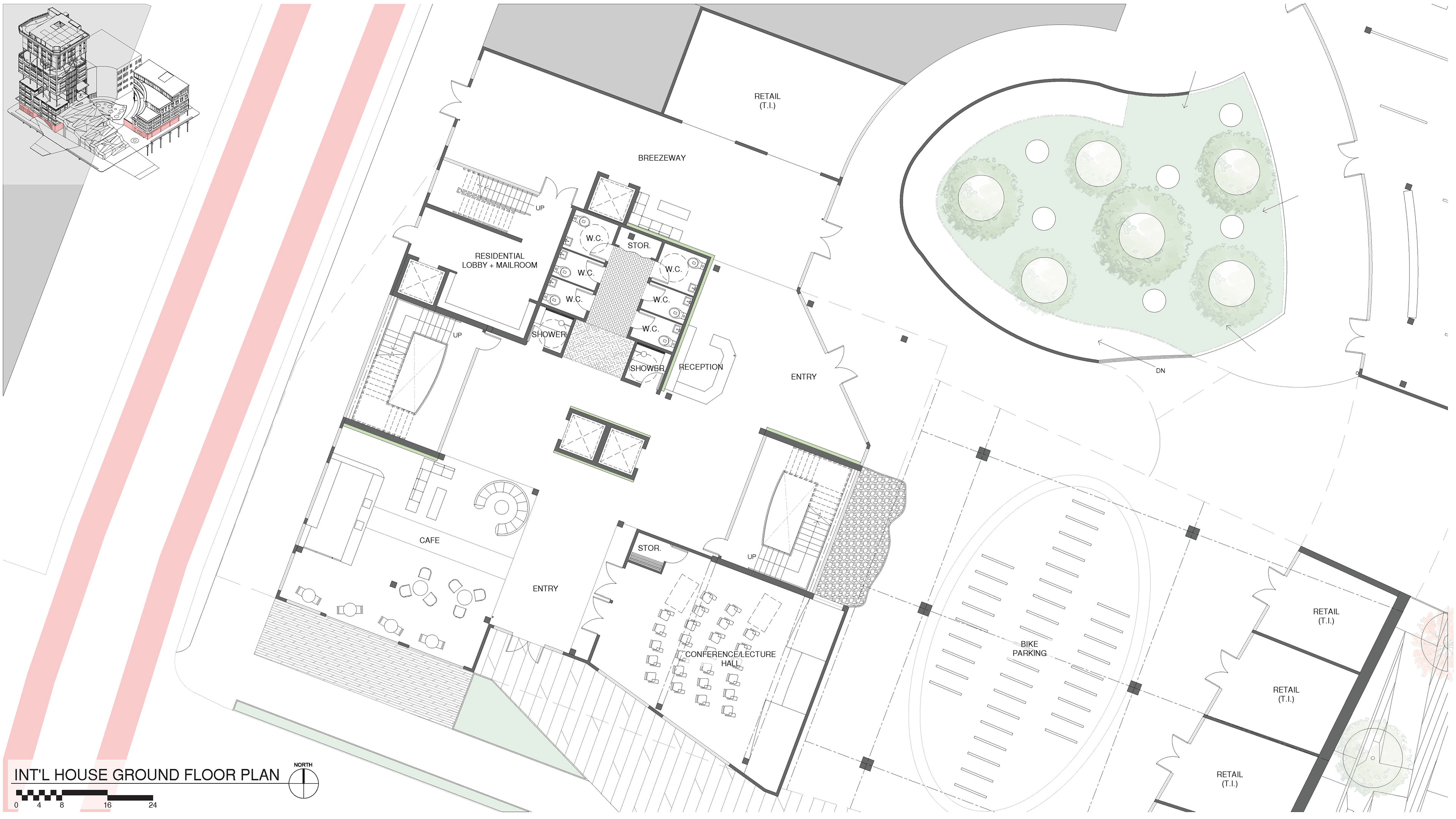 international house ground floor plan