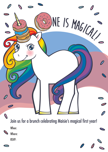 birthday invitation