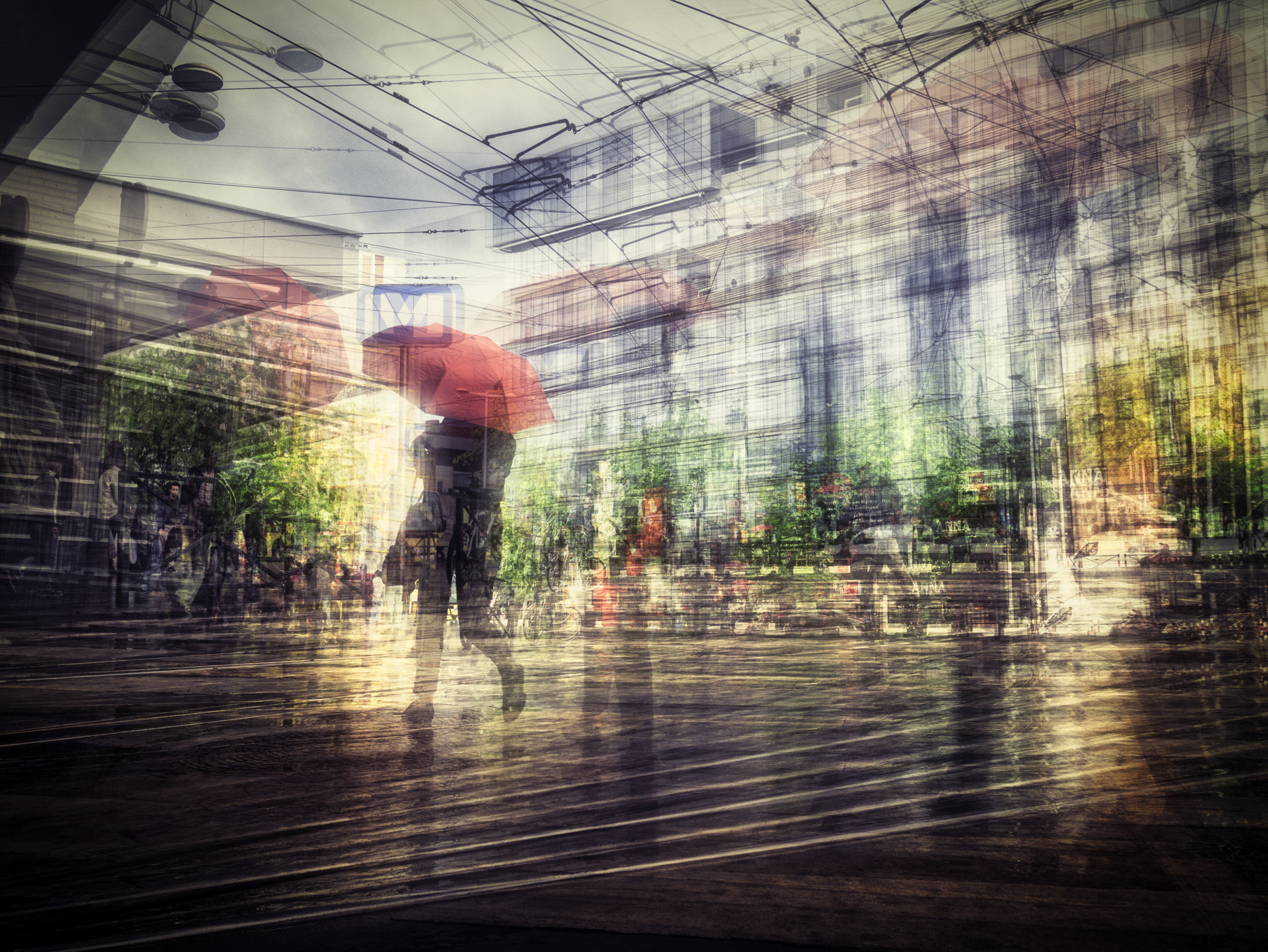 "under the rain" - - limited edition of 8