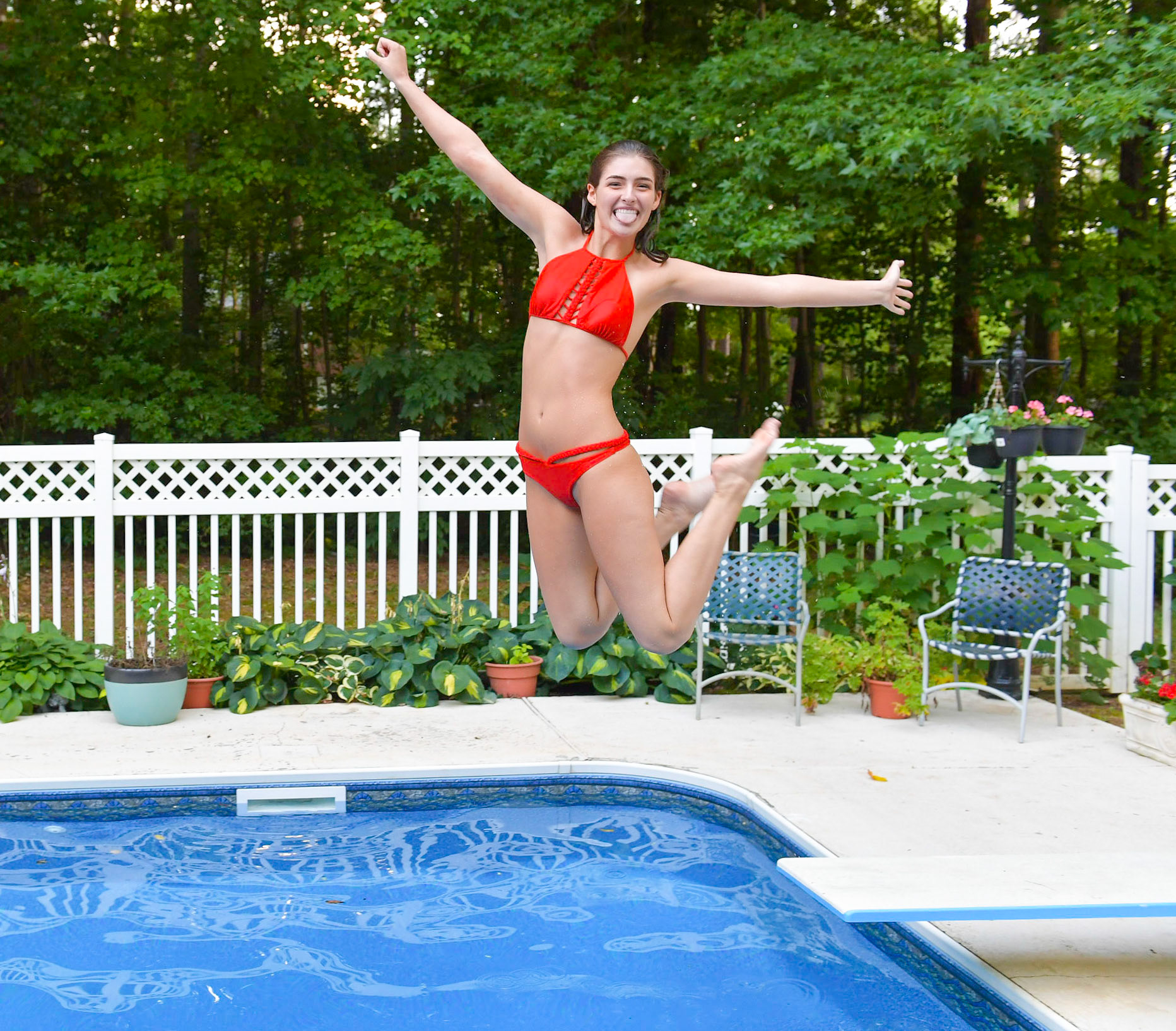 I love shooting with Maddie