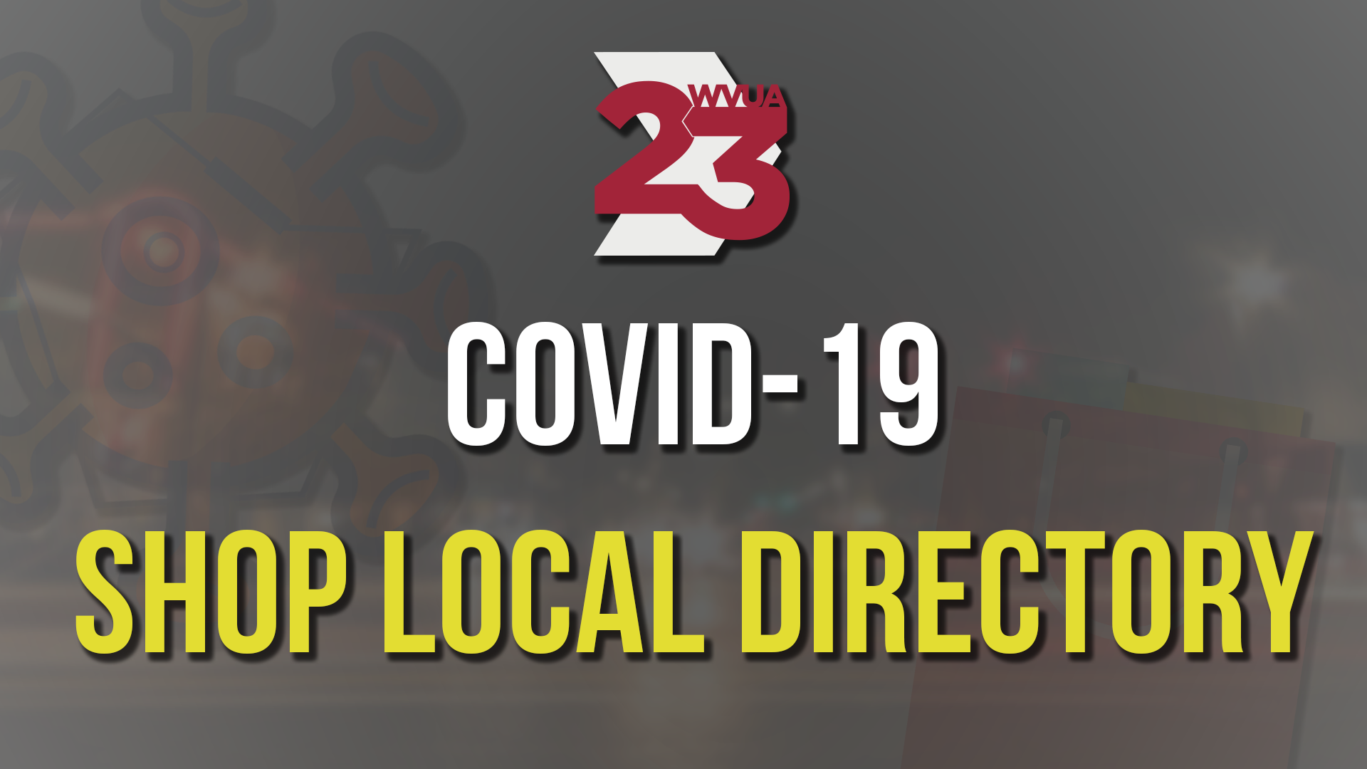 COVID-19 hit local businesses hard, so we began a webpage that allowed them to publicly announce their plans for free on our website. I designed this graphic for posts and stories and included links to the webpage so that these businesses could easily add their information.