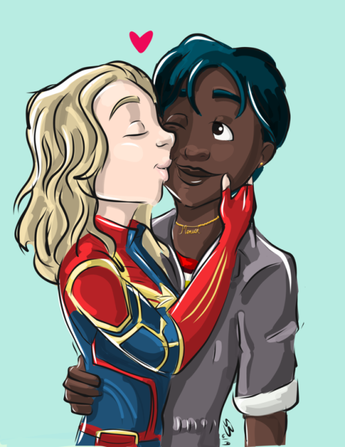 Carol & Maria - Captain Marvel