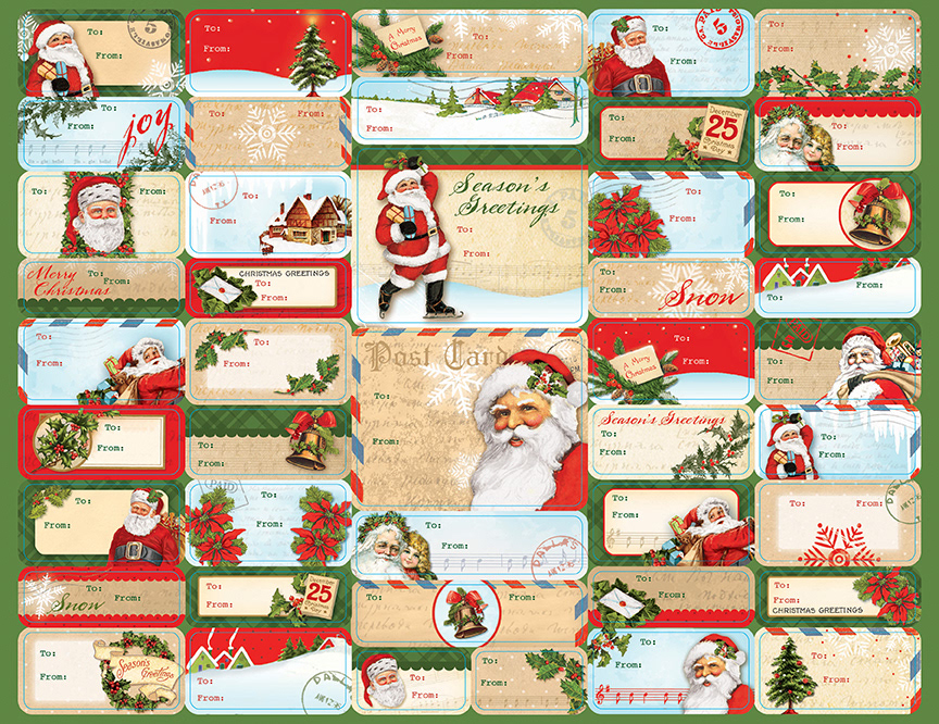 Justin Ford Dollar Tree Christmas Gift Tags 2014