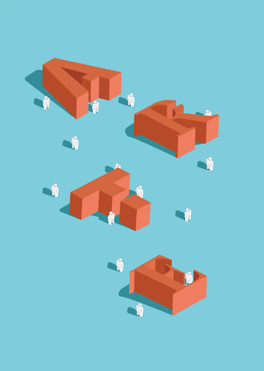 Poster design proposal for Open Museum days in Italy.