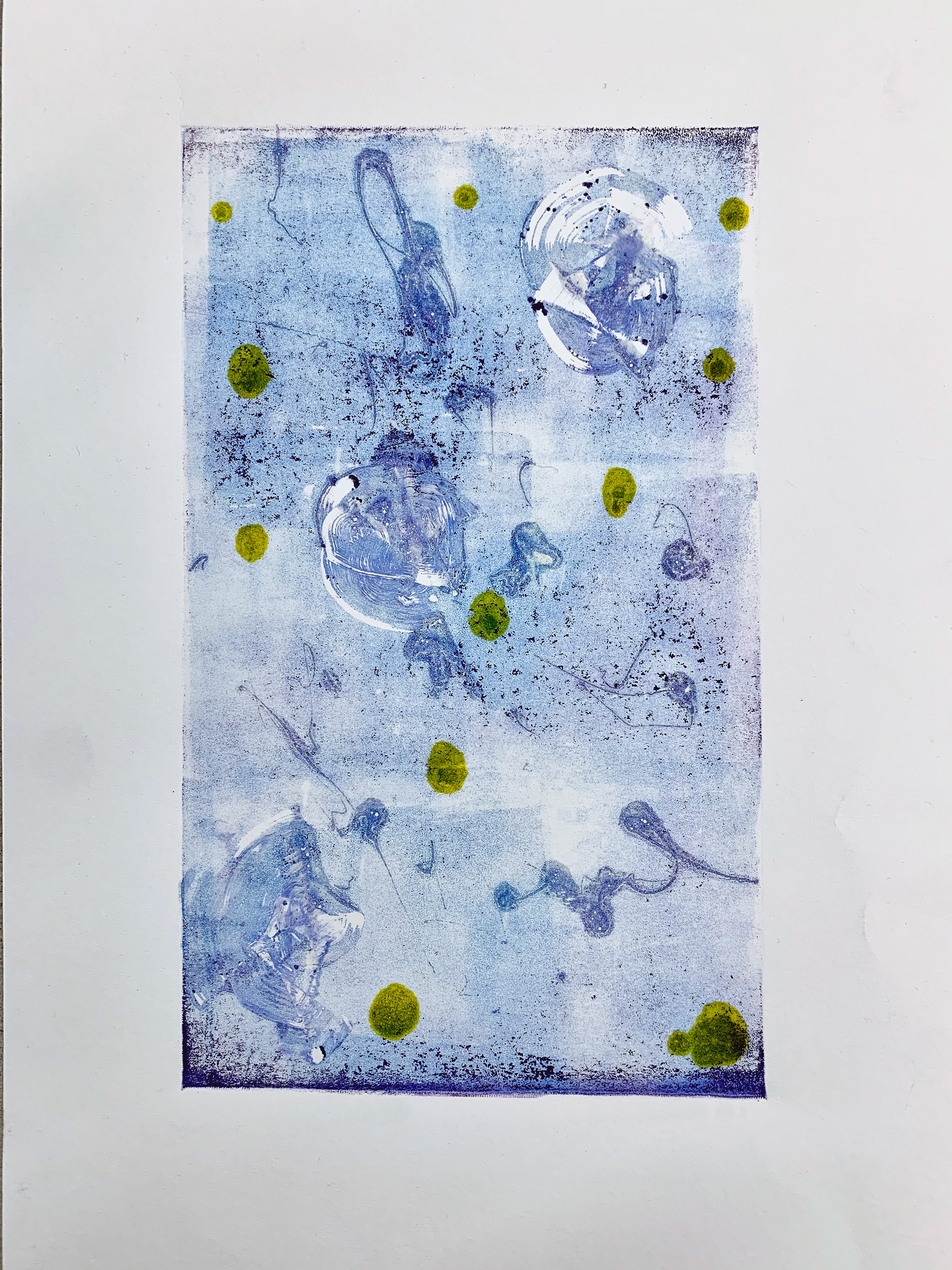 1/1 ED. Sickness 2020 (Monoprint)