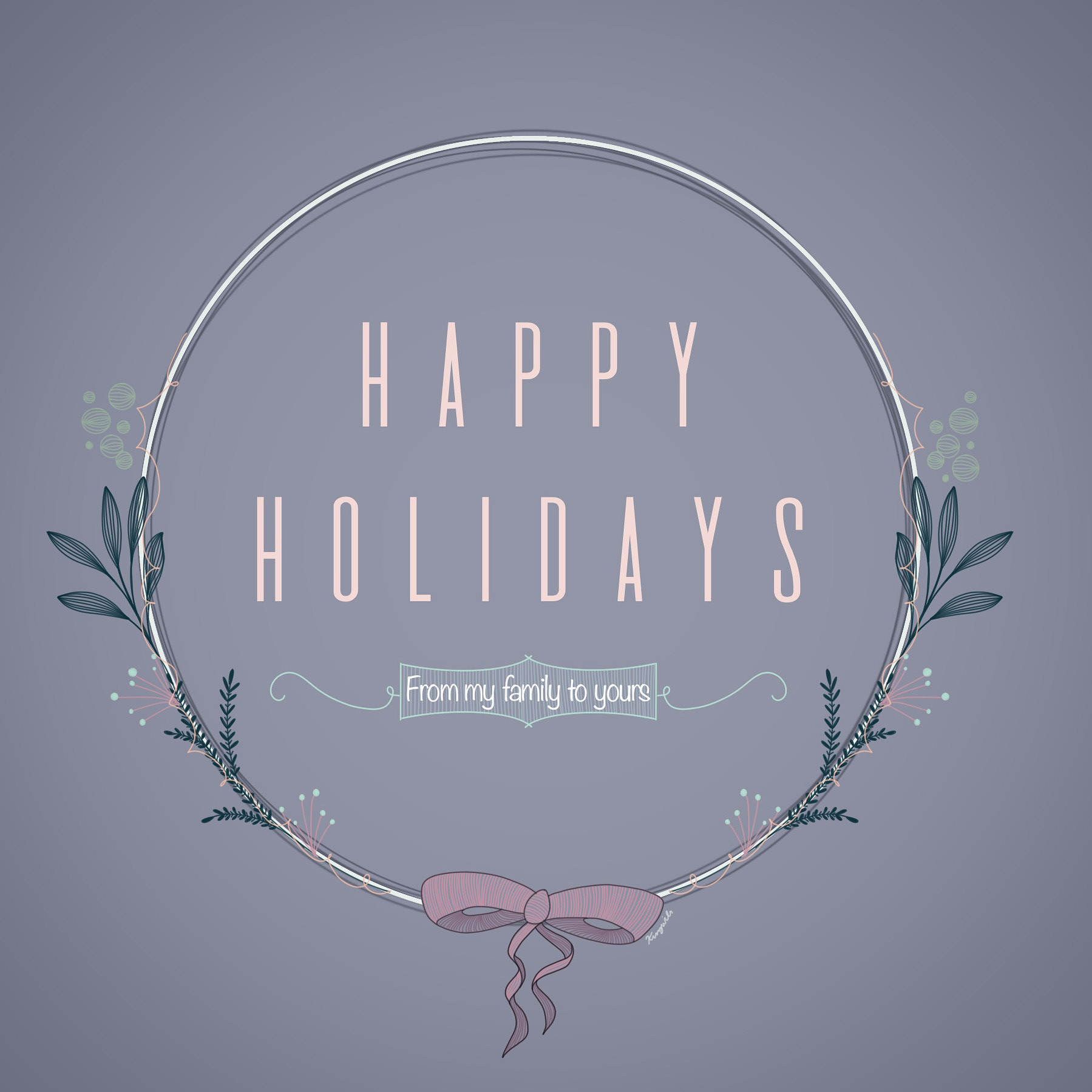 Happy Holidays