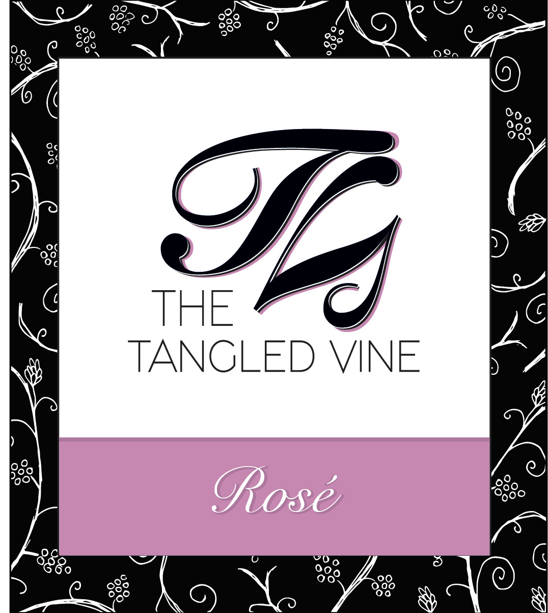 Wine Label for Rosé