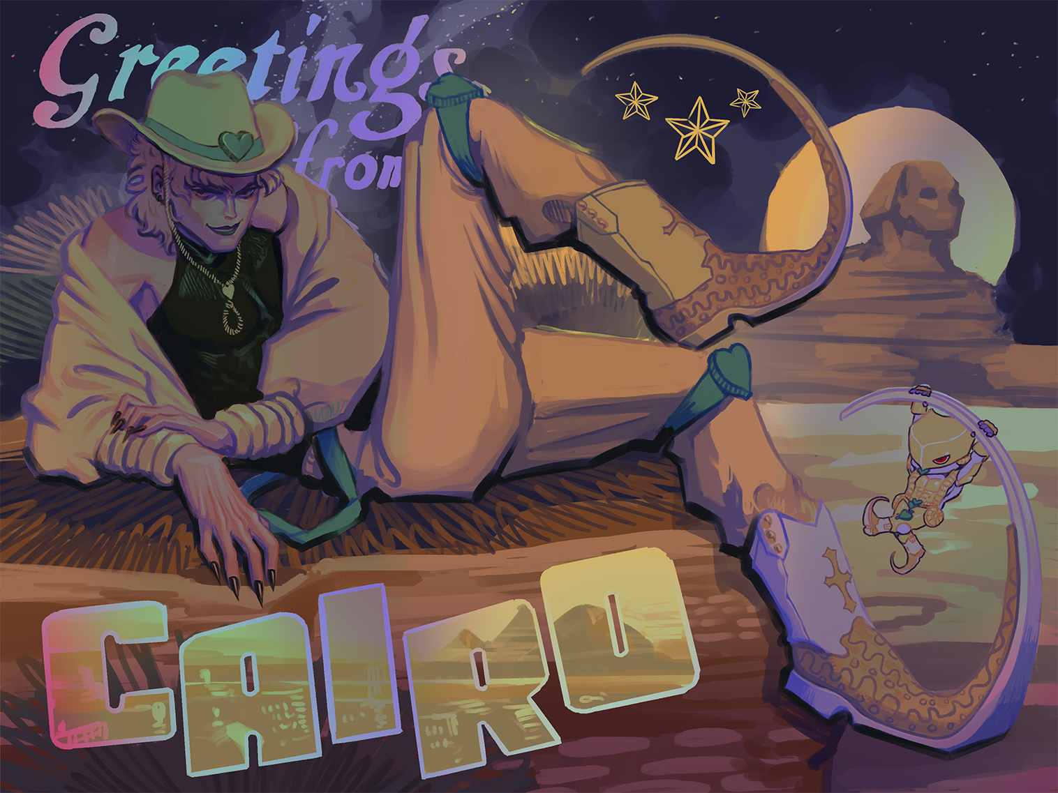 Greetings from Cairo, Personal Piece, 2019