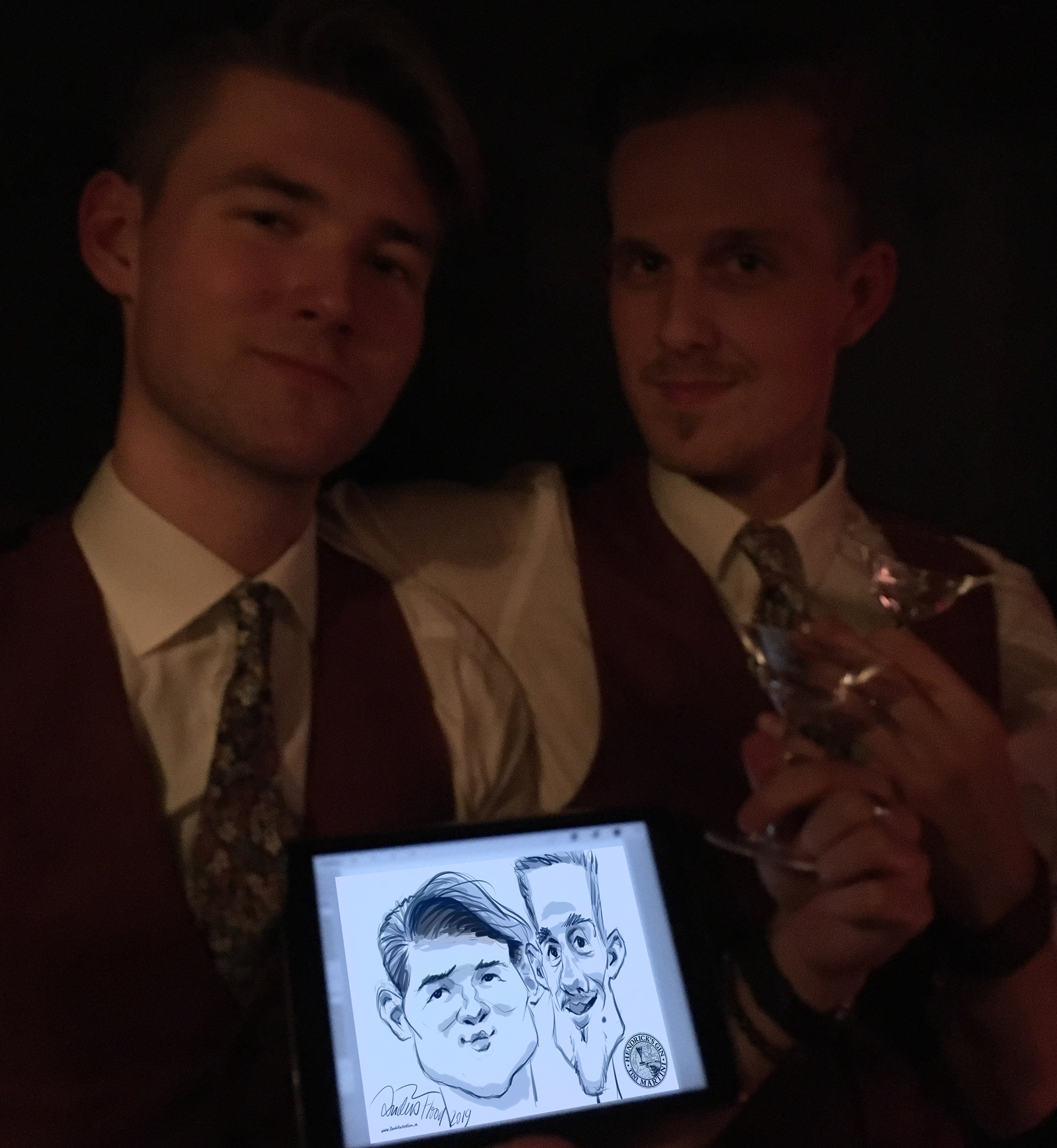 karikatyrtecknare Tiny Martini