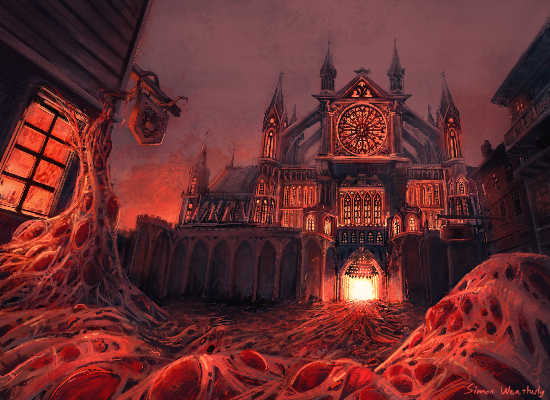 Arrival of the Red Death