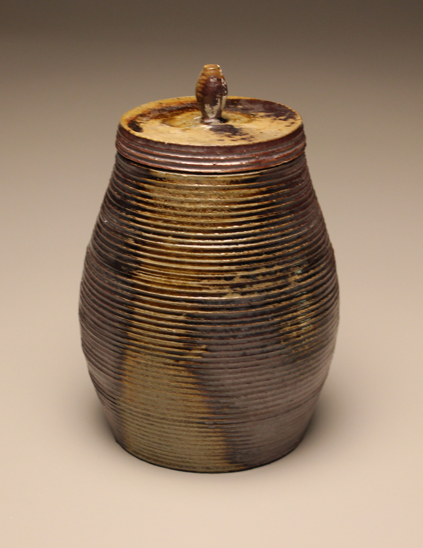 Myo Khawng, Grade 11, North Side High School. Lined and Rusted, Ceramics & Glass. Alan Woehnker, Educator.