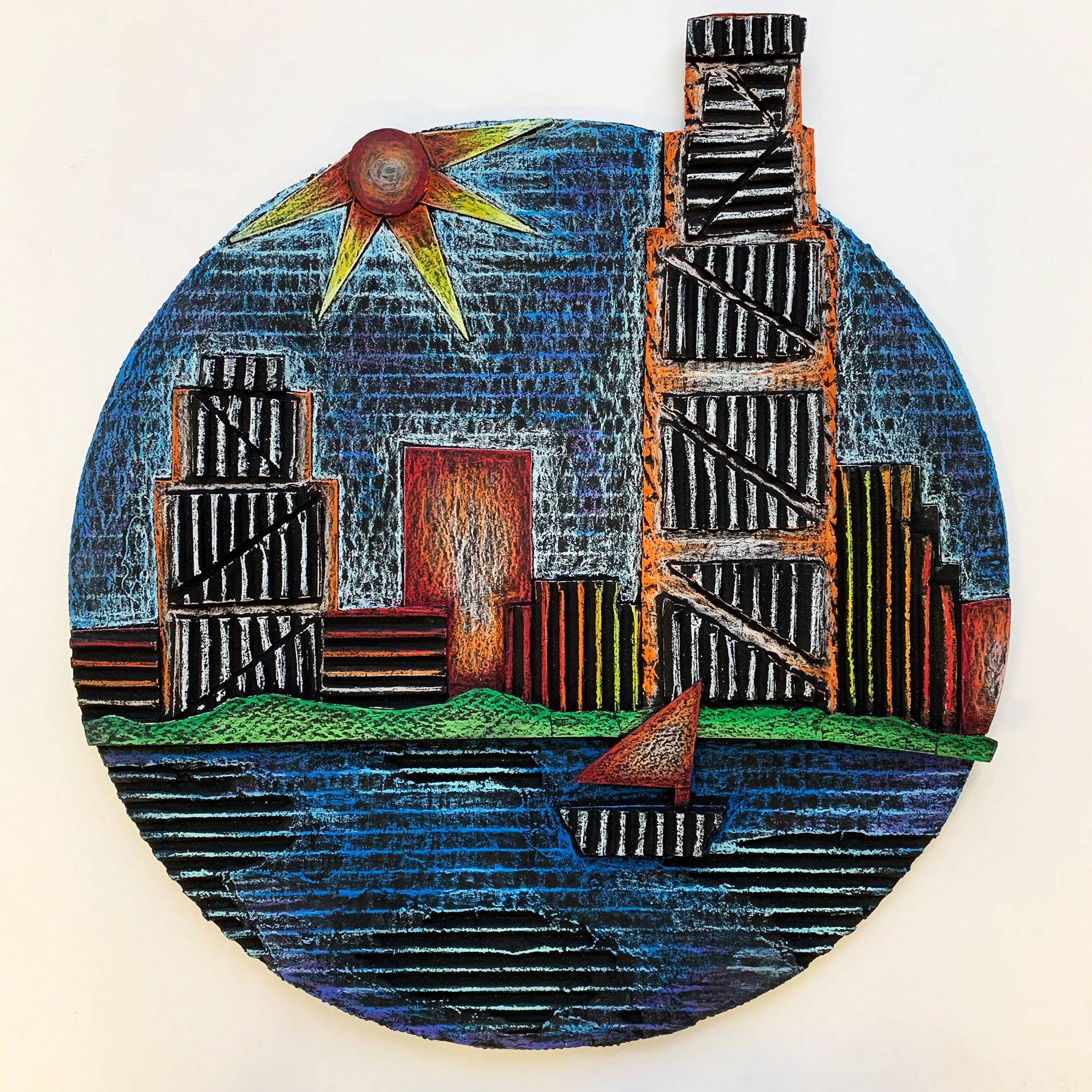 Addison Reed, Grade 8, Churubusco Jr Senior High School. New York, Mixed Media. Shanna Fleetwood, Educator.
