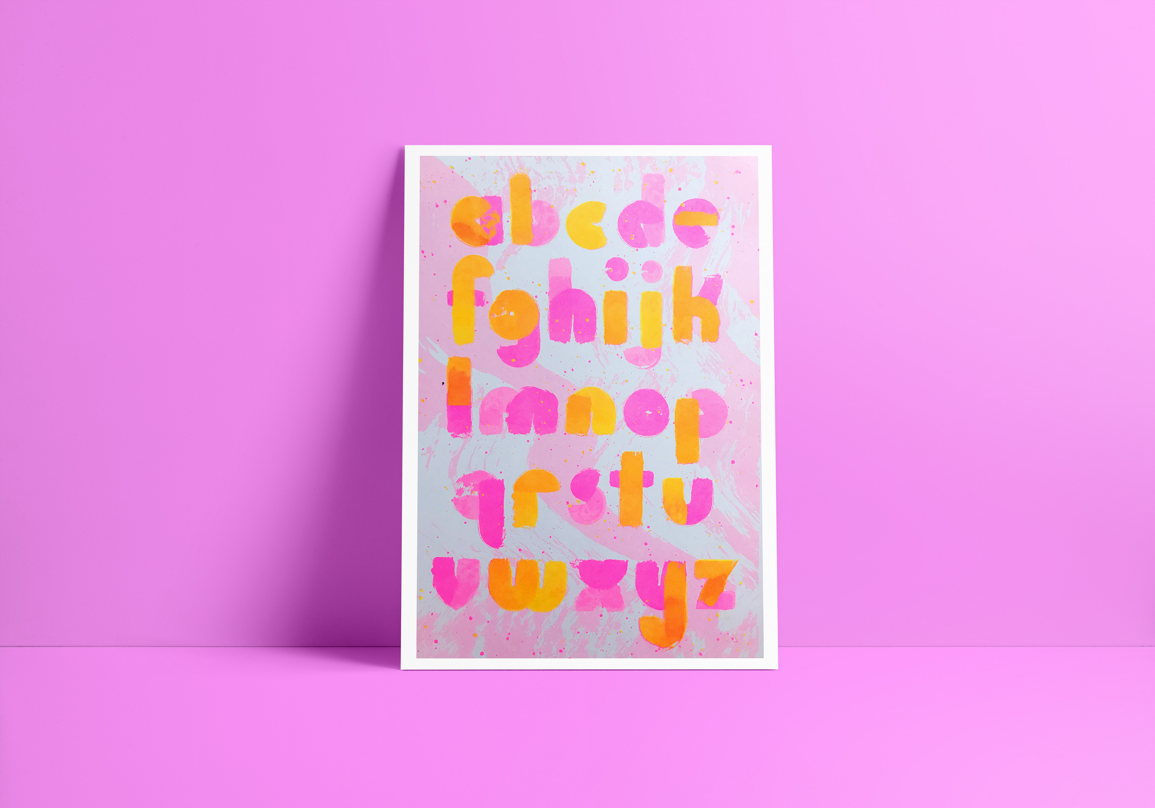 RISO Color Profile: Fluorescent Pink — Hallagans