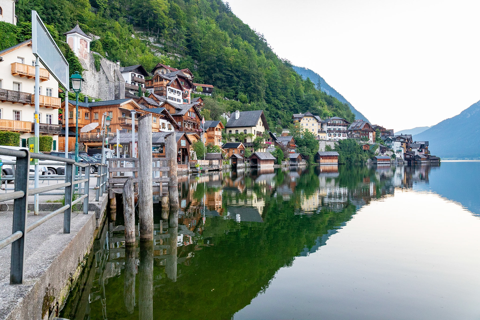 Skyline von Hallstatt