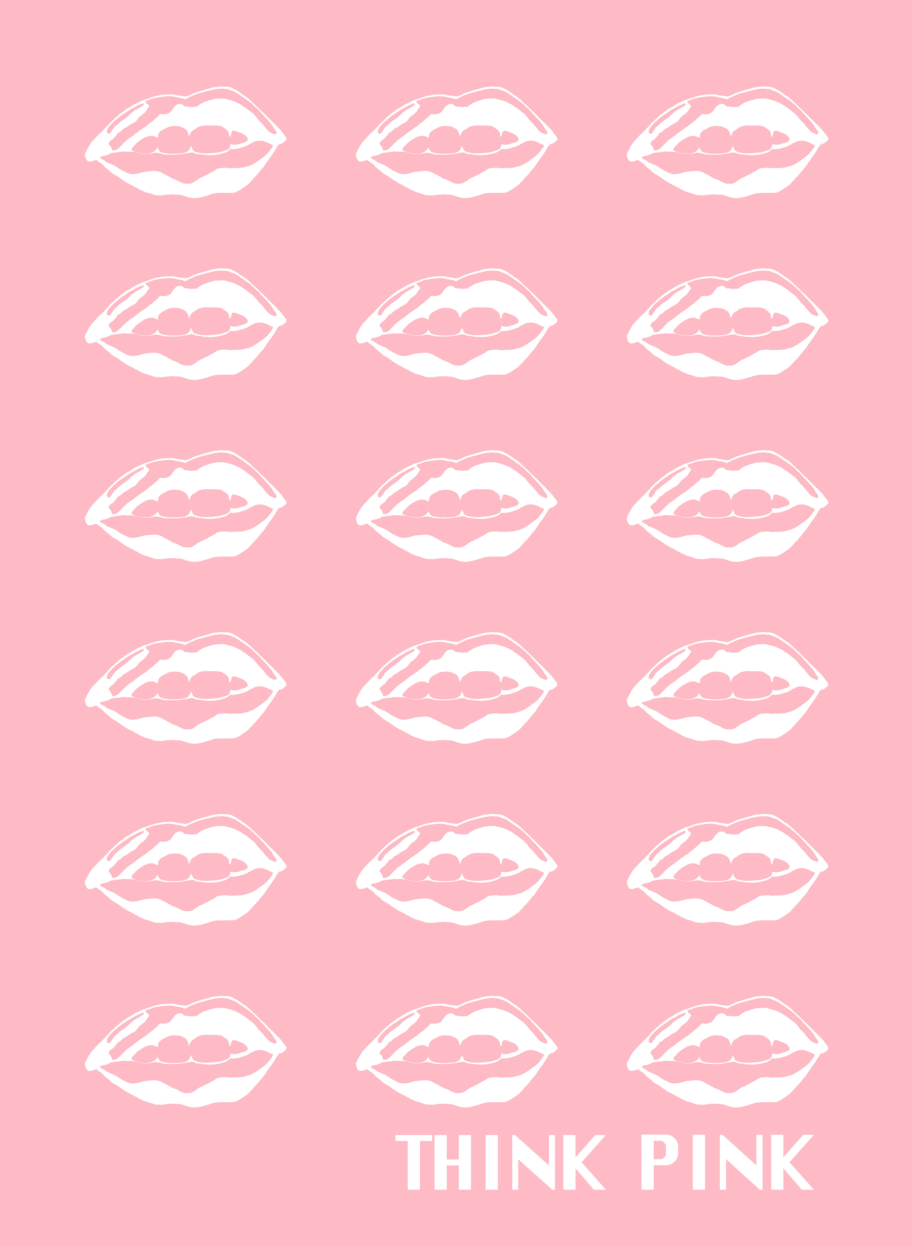 think pink centerfold poster