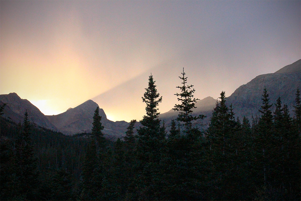 Misty Mountain Tops