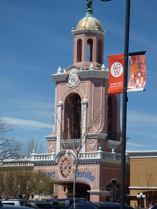 The famous Casa Bonita tower.