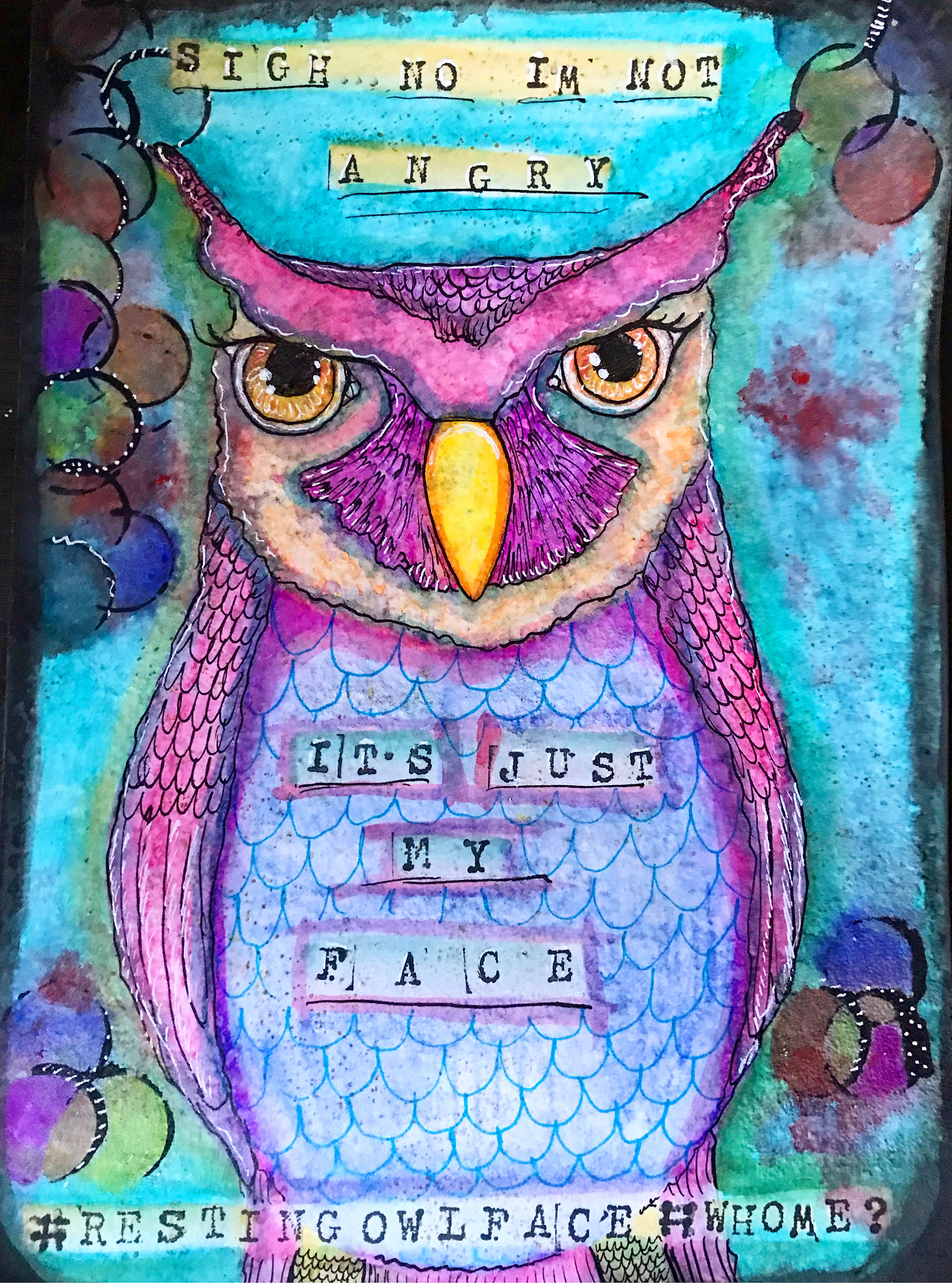 Resting Owl Face