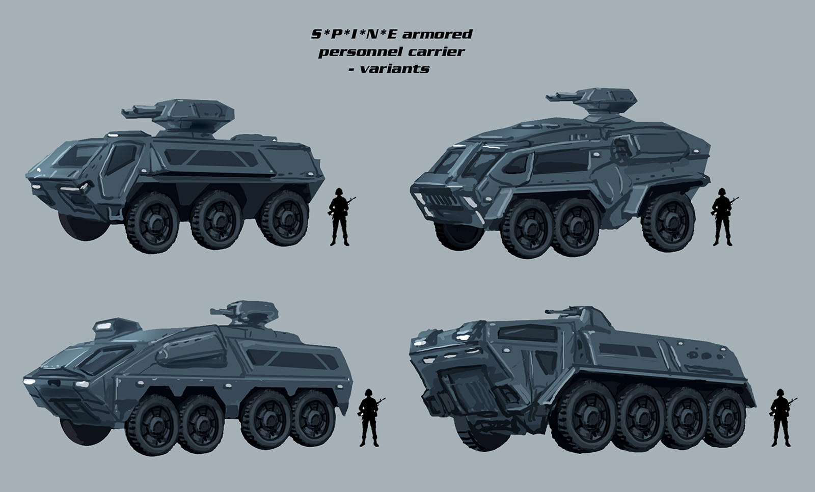 Ian Hosfeld Concept Art & Illustration - AGENT OF S.P.I.N.E.