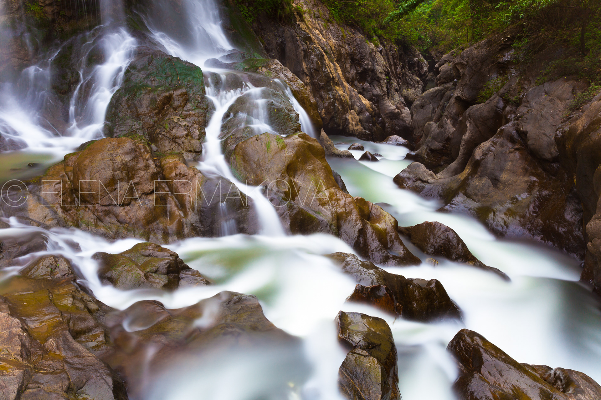 Cat cat waterfall, Sapa, Vietnam
