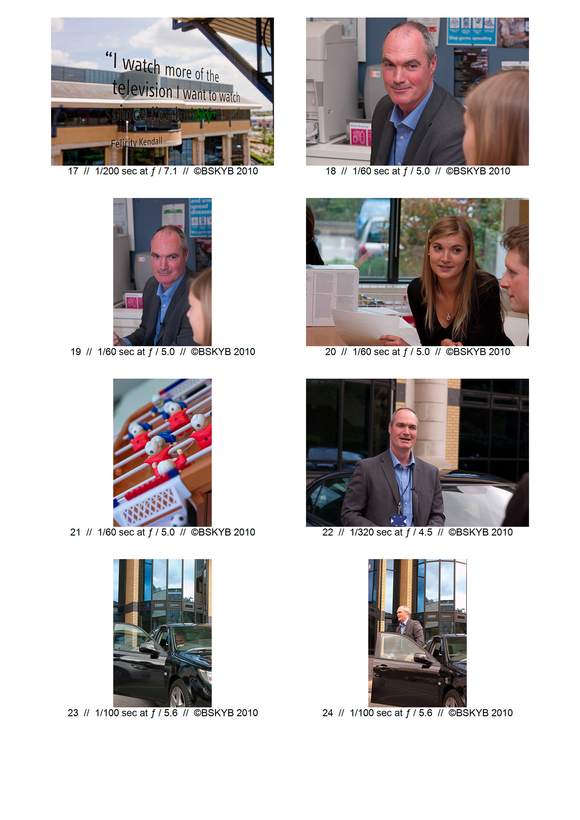 Colleague and office photos for Sky