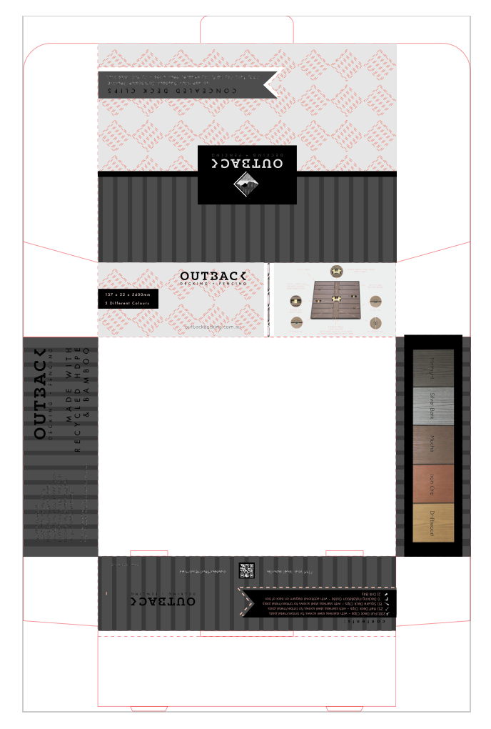Outback Decking - Deck Clips Box