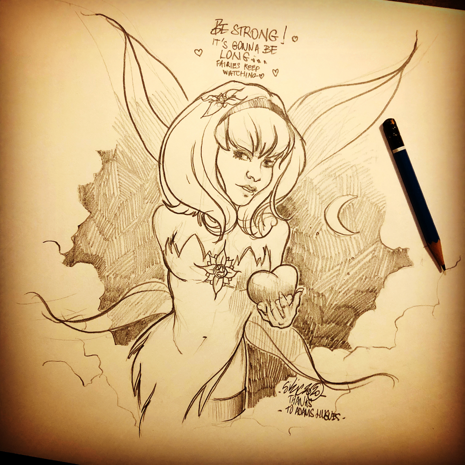 Les Fées confinement by SIKIC