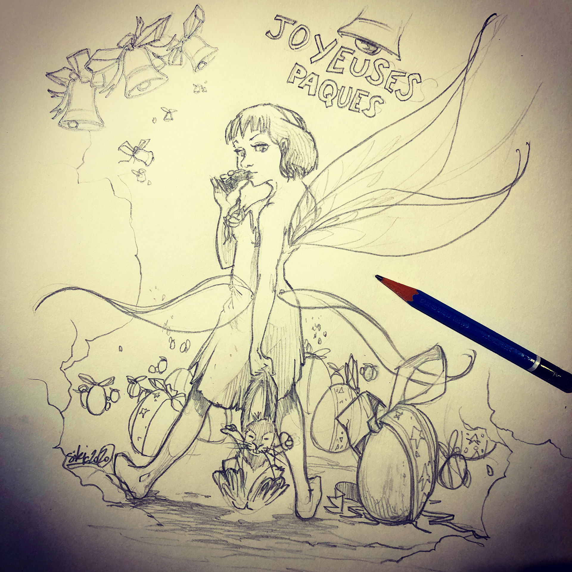 Les Fées confinement by SIKIC