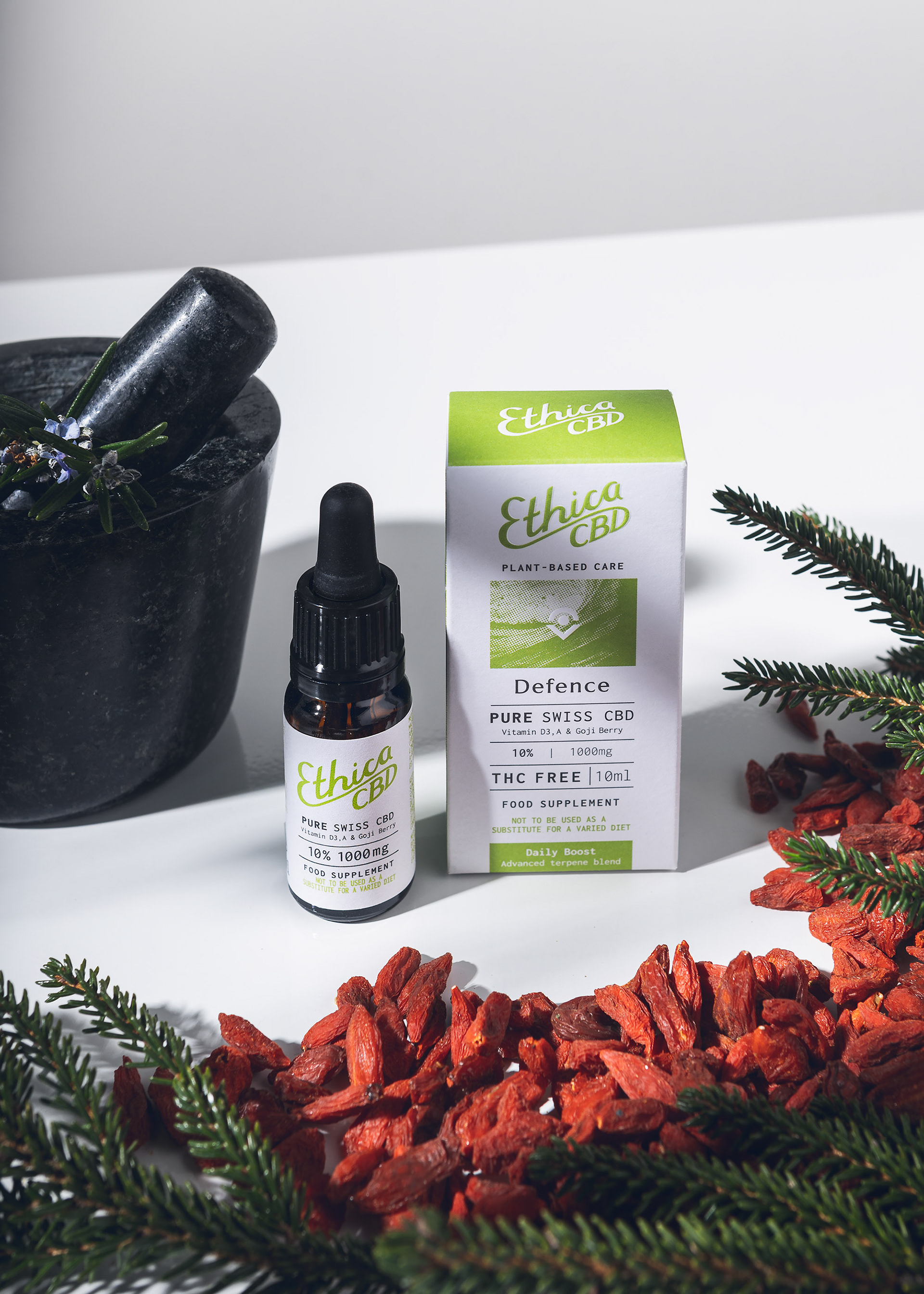 EthicaCBD Oil / Studio Photography