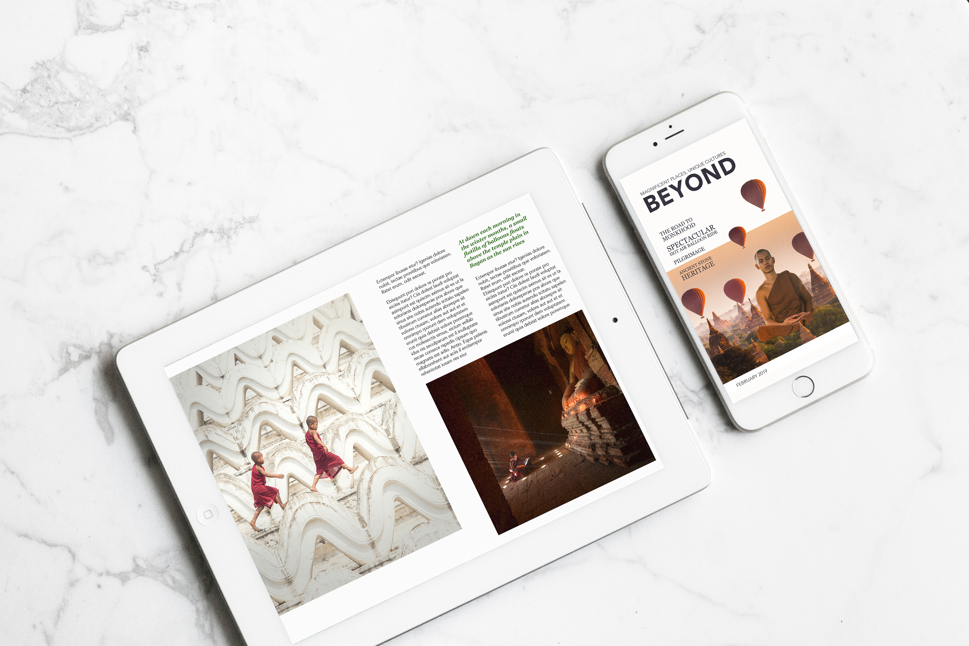iPad and iPhone mockup